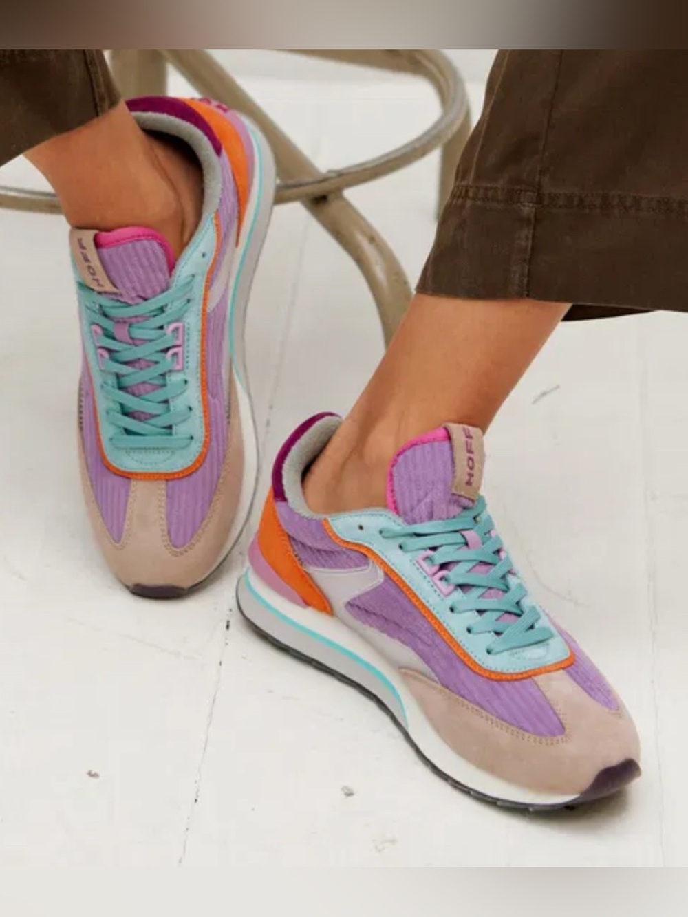Hoff Low Top Jungle Sneakers Violet
